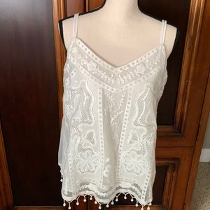 Soft Surroundings Beautifully Detailed Top